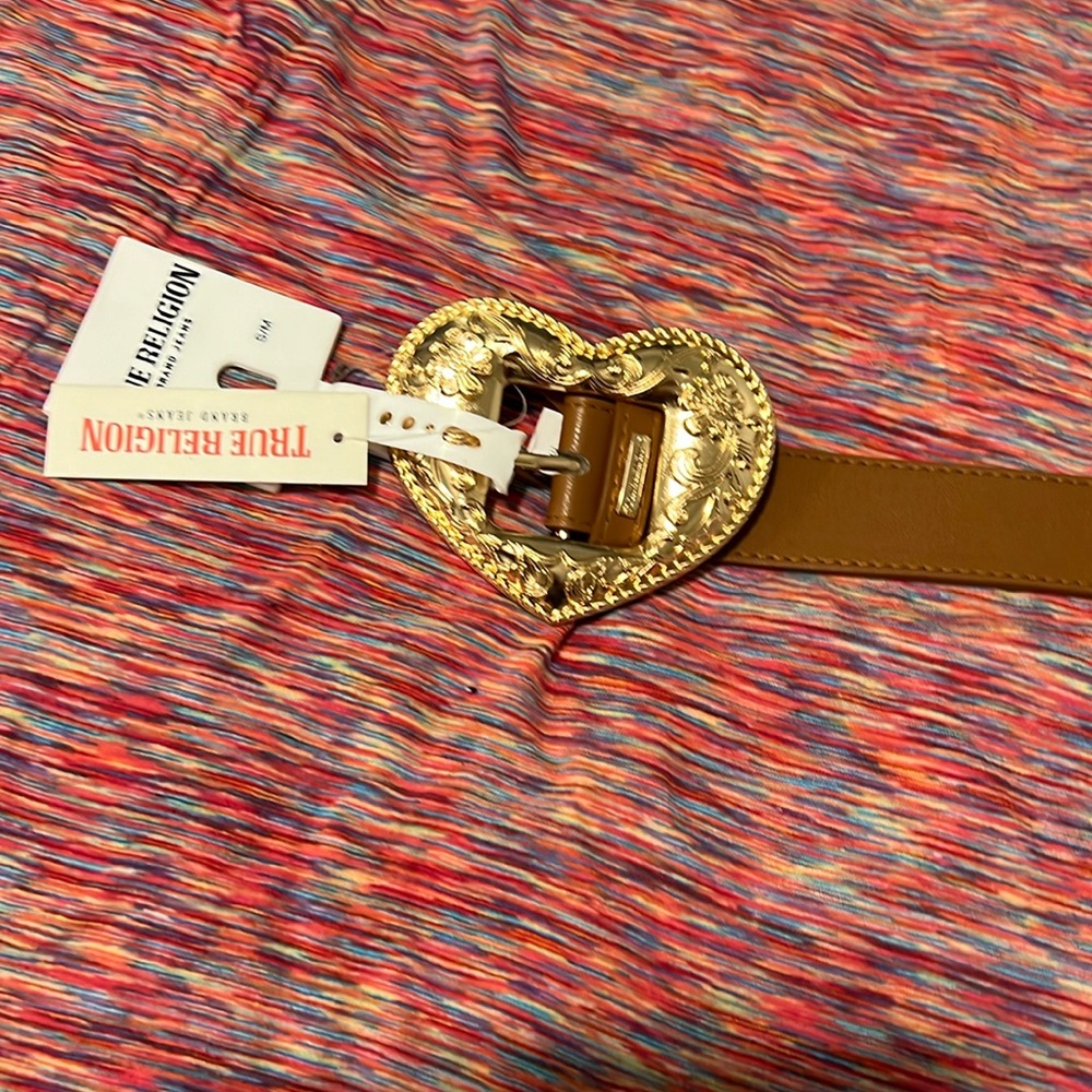 True religion belt new with tags size small/medium